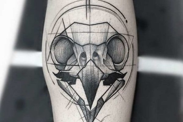 Тату-эскизы скетч стайл