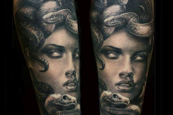 тату горгона