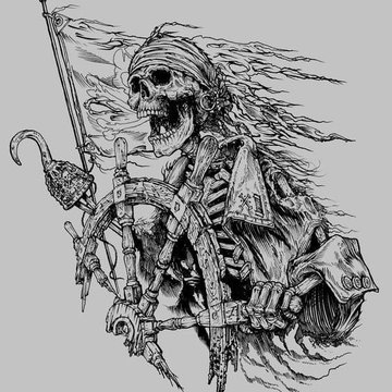 Тату-ескізи "Пірат"