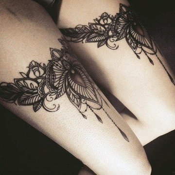 Тату-ескізи "Підв'язок"