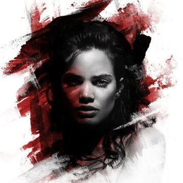 Тату эскизы треш-полька