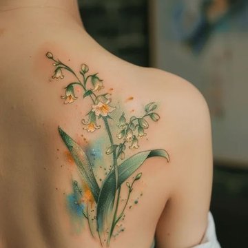 татуювання конвалія