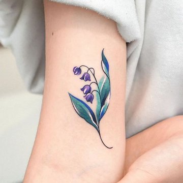 татуювання конвалія