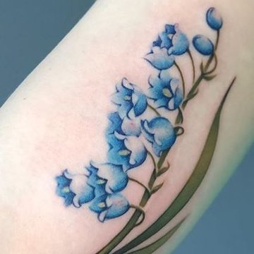 татуювання конвалія