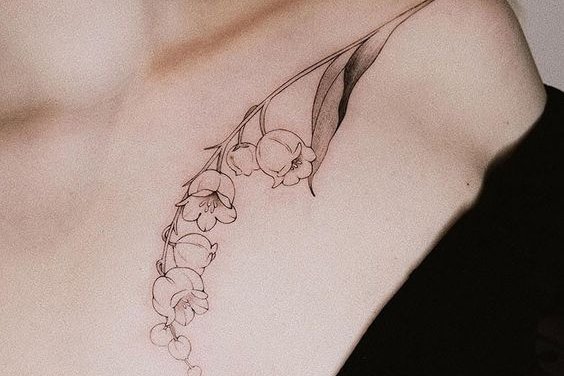 татуювання конвалія