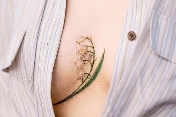 татуювання конвалія