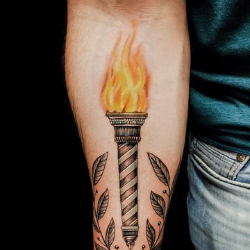 Тату - ескізи "Факел"