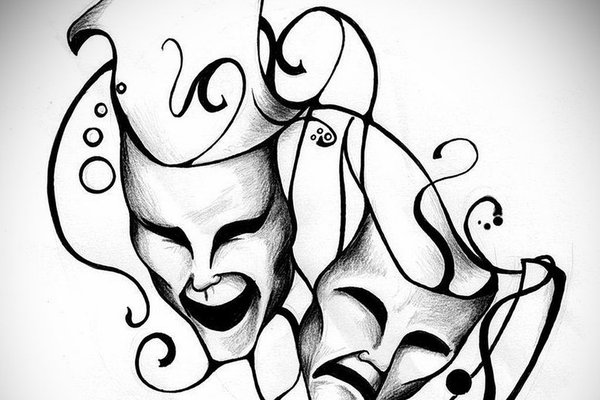 Тату ескізи маски