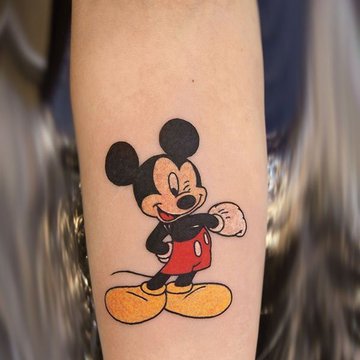 Тату ескізи Міккі Маус