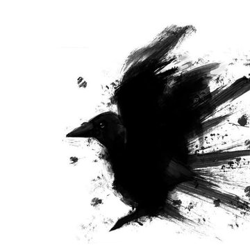 вороны эскиз