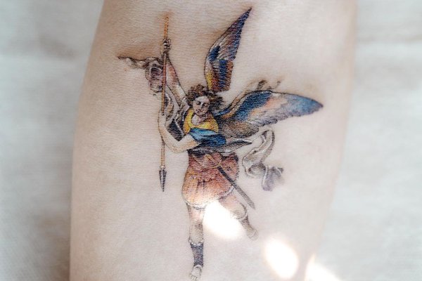 Тату ескізи ангелів