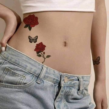 Тату эскизы розы