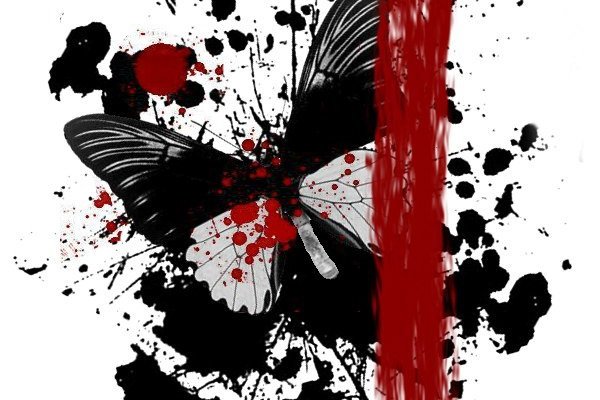 Тату эскизы треш-полька