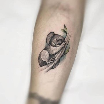 Тату-ескіз коала