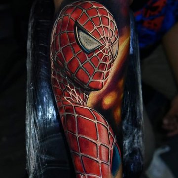 Тату в стилі Марвел