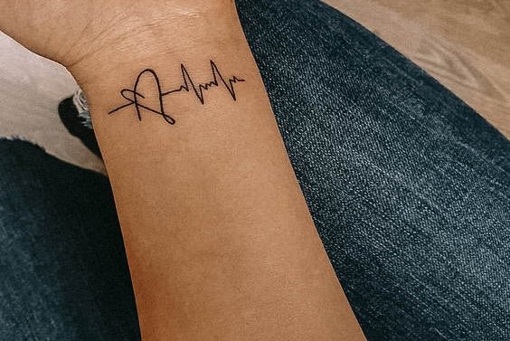 тату кардіограма