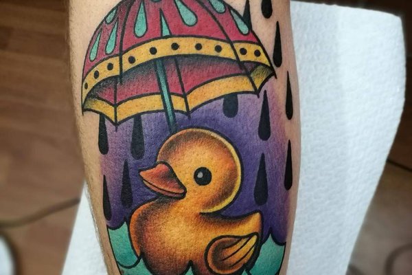 Тату - эскизы утка
