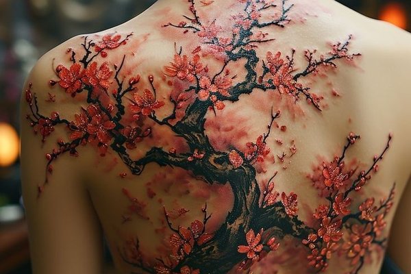 Тату-ескізи "Сакура"