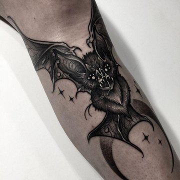 Тату-ескізи кажани