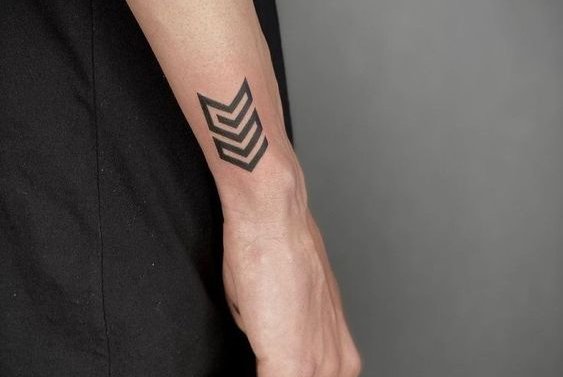 Тату на запястье