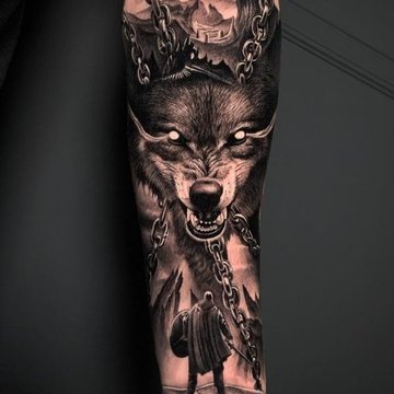 тату вальгалла значення ескіз