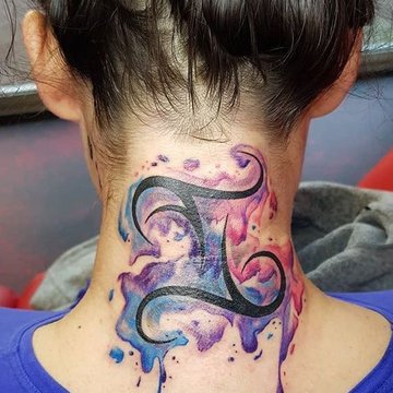 тату знак Зодіаку Близнюки