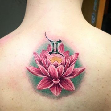 тату знак Зодіаку Близнюки