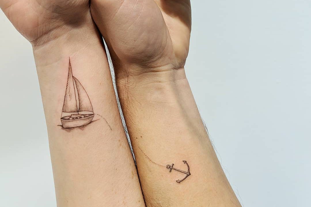 тату вітрильник