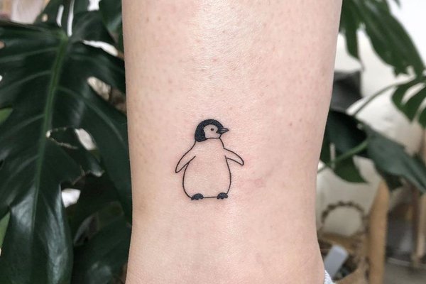 Тату-ескізи "Пінгвін"