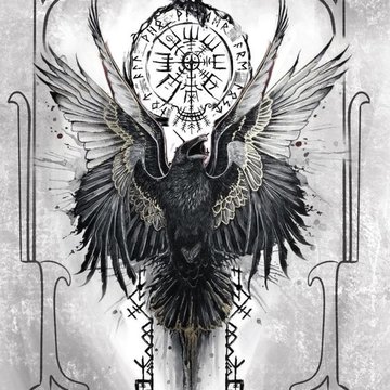 Тату скандинавские руны