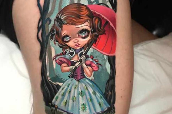 Тату-ескіз іграшка