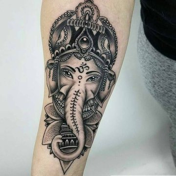 Тату ескізи Ганеша