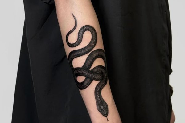 Тату эскизы змея
