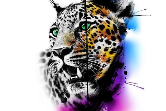 Тату эскизы акварель