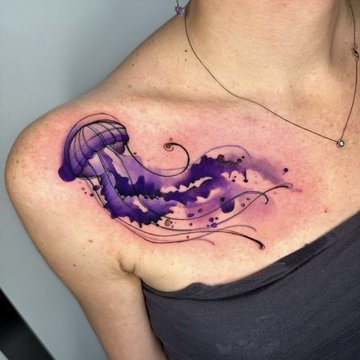 Тату-ескіз медуза