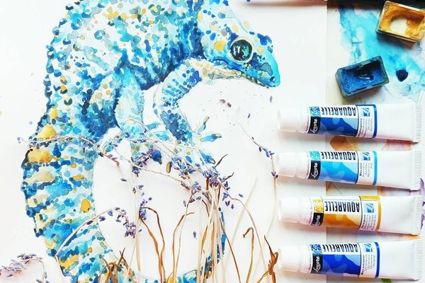 Тату эскизы ящерицы