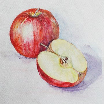 Тату-эскизы "яблоко"