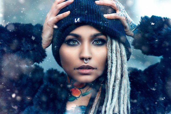 пирсинг носа виды