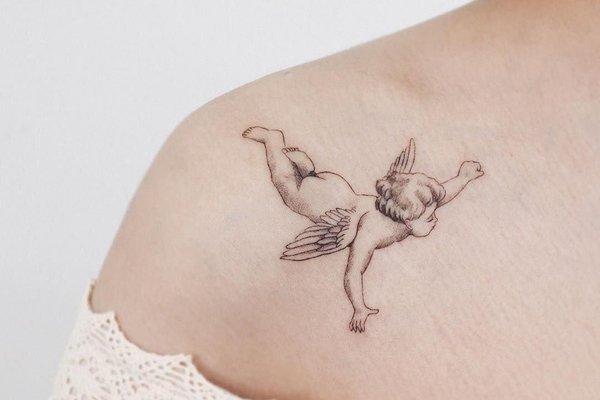 Тату ескізи ангелів