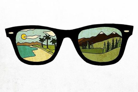 Тату-ескіз окуляри