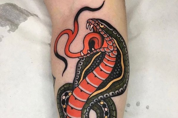 тату кобра значення ескіз