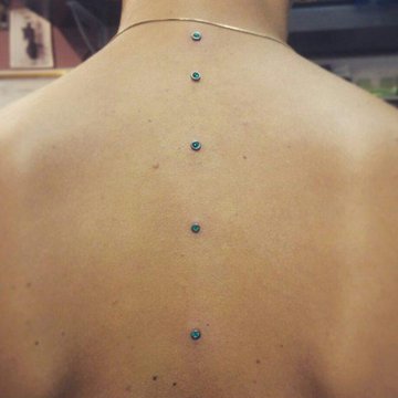 пирсинг спины
