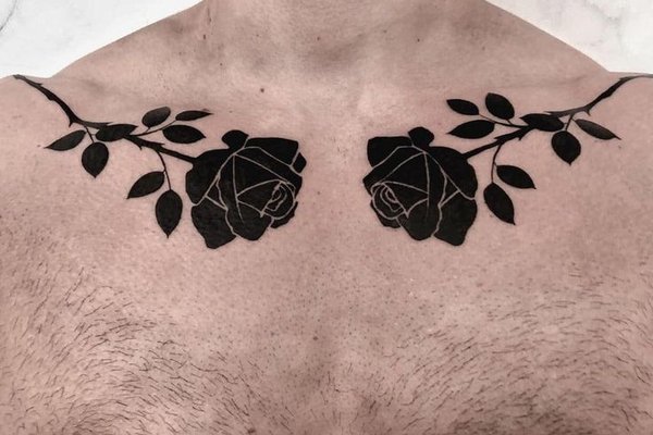 Тату эскизы розы