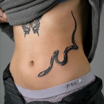 Тату эскизы змея