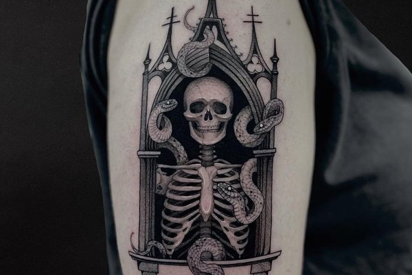 Готические татуировки
