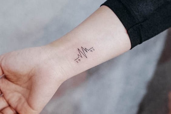 тату кардіограма