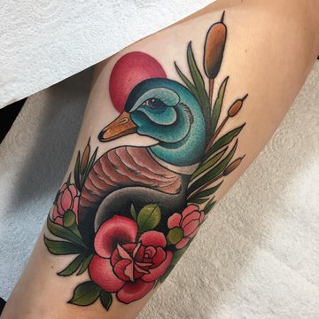 Тату - ескізи "Качка"