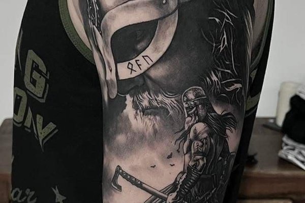 тату вальгалла значення ескіз