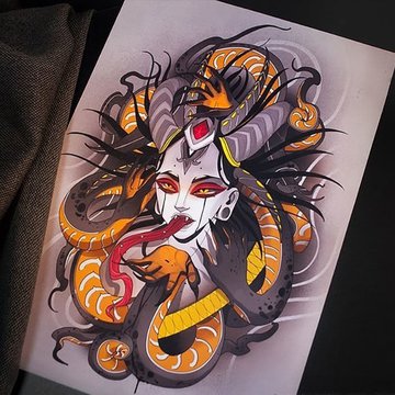 Тату-ескізи "Традишнл"