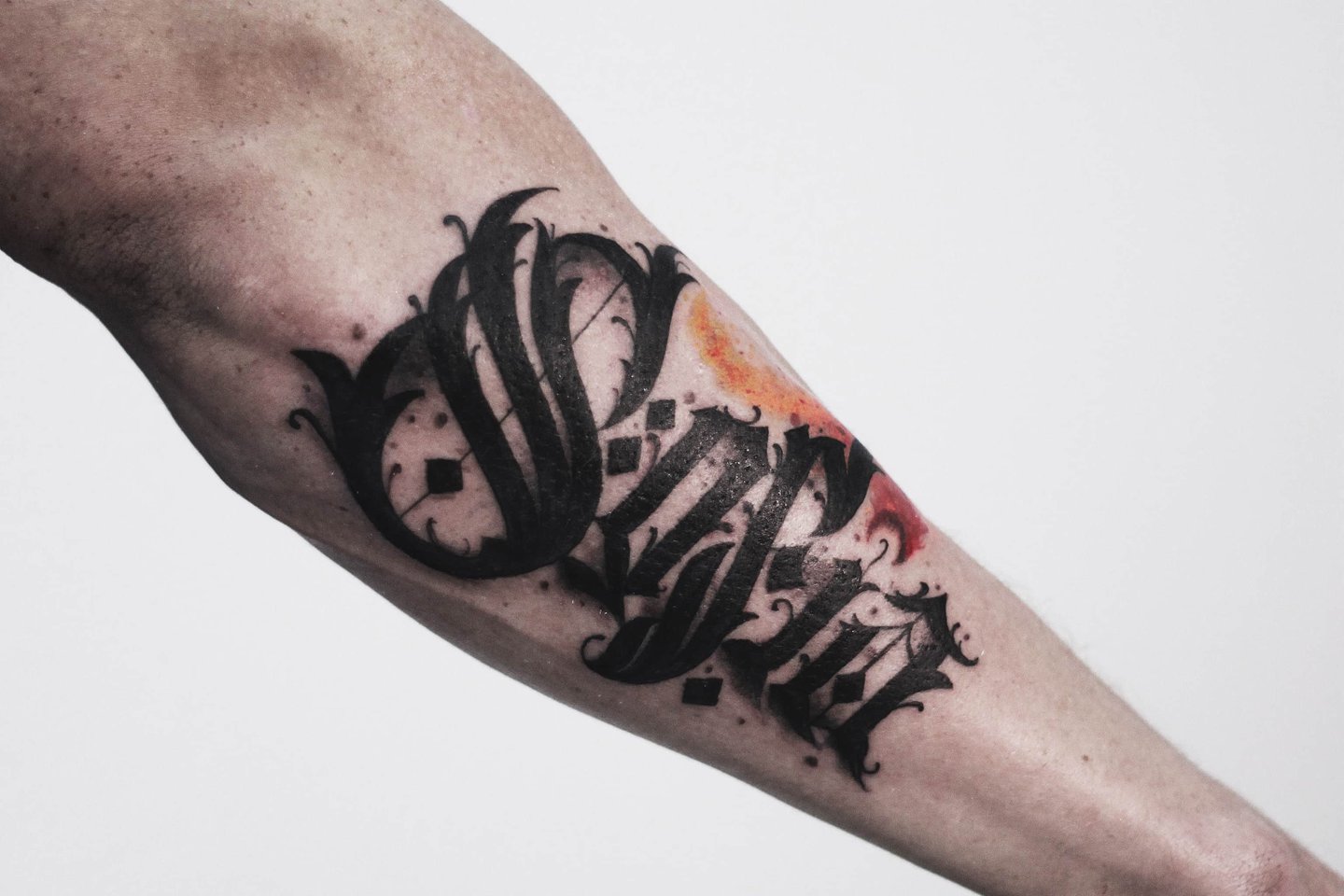 Тату-ескізи "леттерінг"